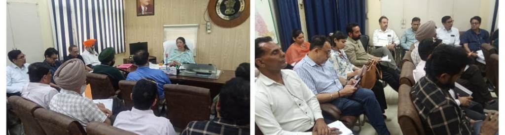 Civil Surgeon Holds Key Meeting with Senior Medical Officers